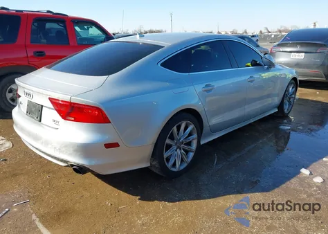 2013 Audi A7 3.0T Premium from USA, damaged, VIN WAU2GAFC1DN122187